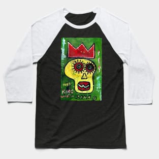 Skull SAMO Baseball T-Shirt